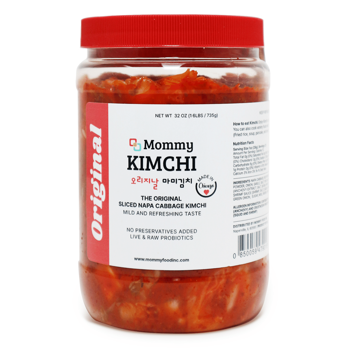 Mommy 原味切片泡菜 32 盎司