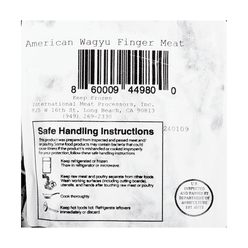 American Wagyu Beef Rib Finger meat 1 lb