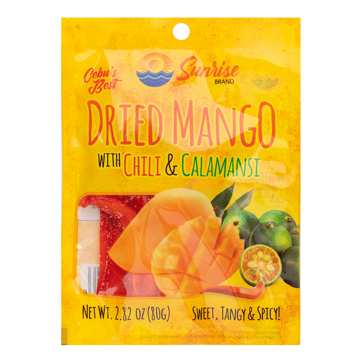 Sunrise Dried Mango with Chili & Calamansi 2.82 온스