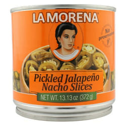 La Morena Pickled Jalapenos Nacho Slices. 13.13 oz