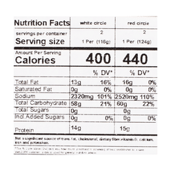 IPPUDO Instant Tonkotsu Ramen - Shiromaru 2 packs & Akamaru 2 packs 480 g