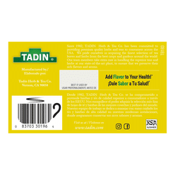 Tadin Lemon Ginger Tea Blend 0.05 oz*24 pack