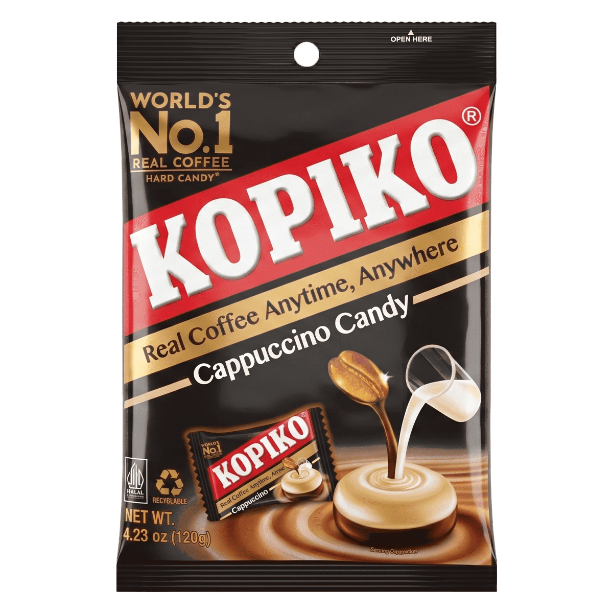 Kopiko 카푸치노 캔디 120 그램
