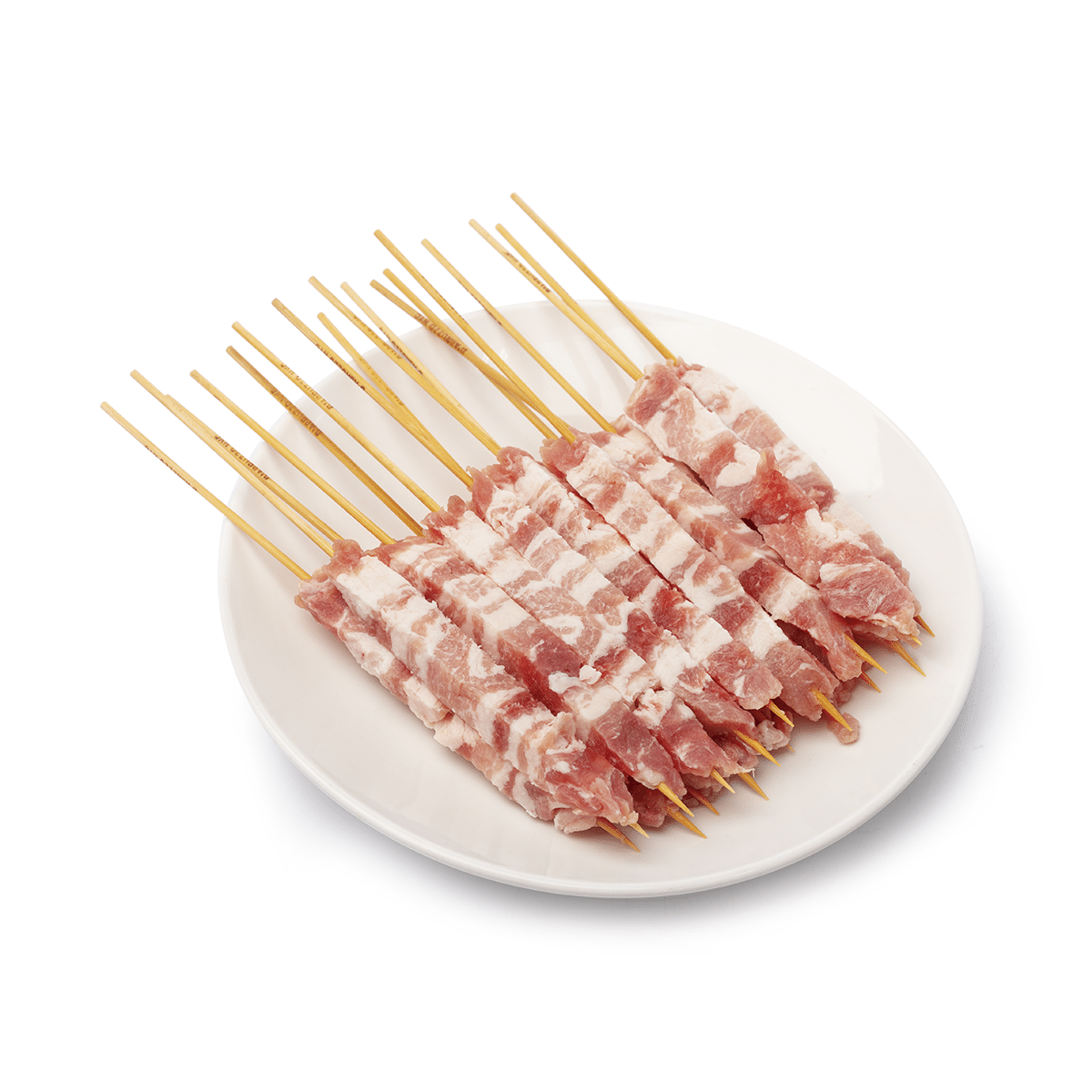 D'ABRUZZO หมูสามชั้นเสียบไม้ 26 ชิ้น แช่แข็ง 1.8 ปอนด์