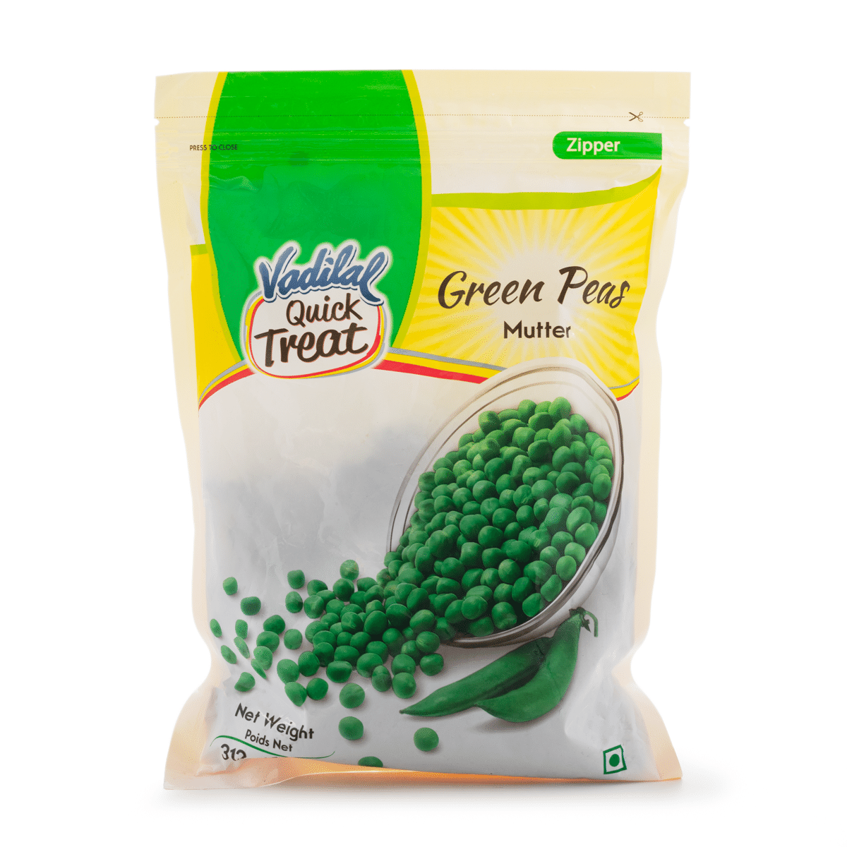 Vadilal Green Peas Frozen 11 oz