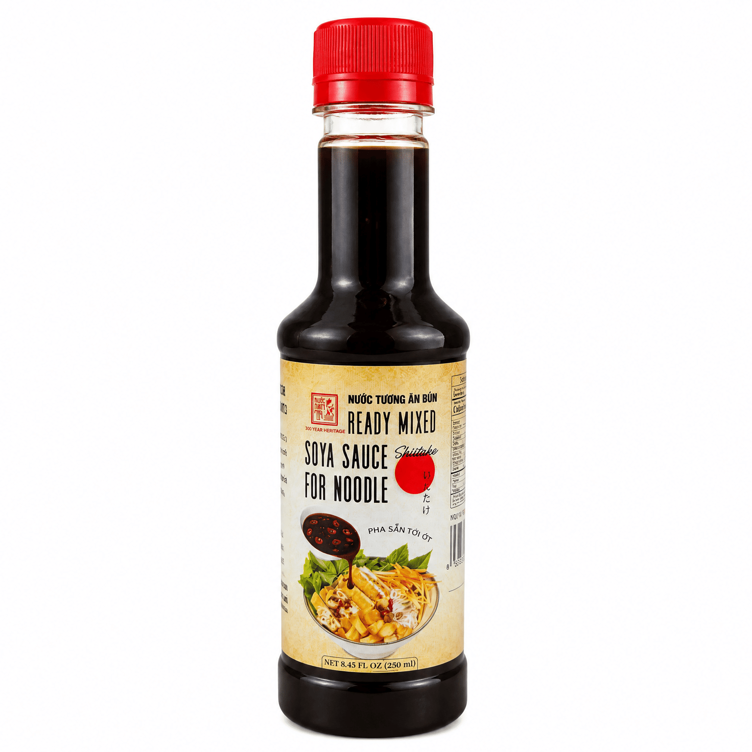 Tin Ready Mixed Soya Sauce for Noodles (Shiitake) 250 ml