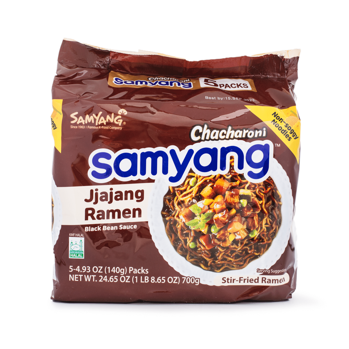 Samyang Chacharoni Jjajang Ramen (5 packs) 700 กรัม