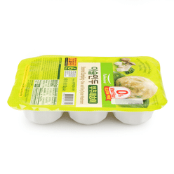 Pulmuone Steamed Dumpling - Chive and King Oyster Mushroom Flavor 6.4 oz