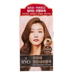 Ryo Bright Color Hair Dye Cream Coffee Brown #6C 120 g
