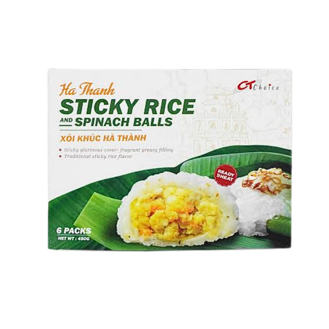 CT Choice Ha Thanh's Sticky Rice Balls, Frozen 450 g