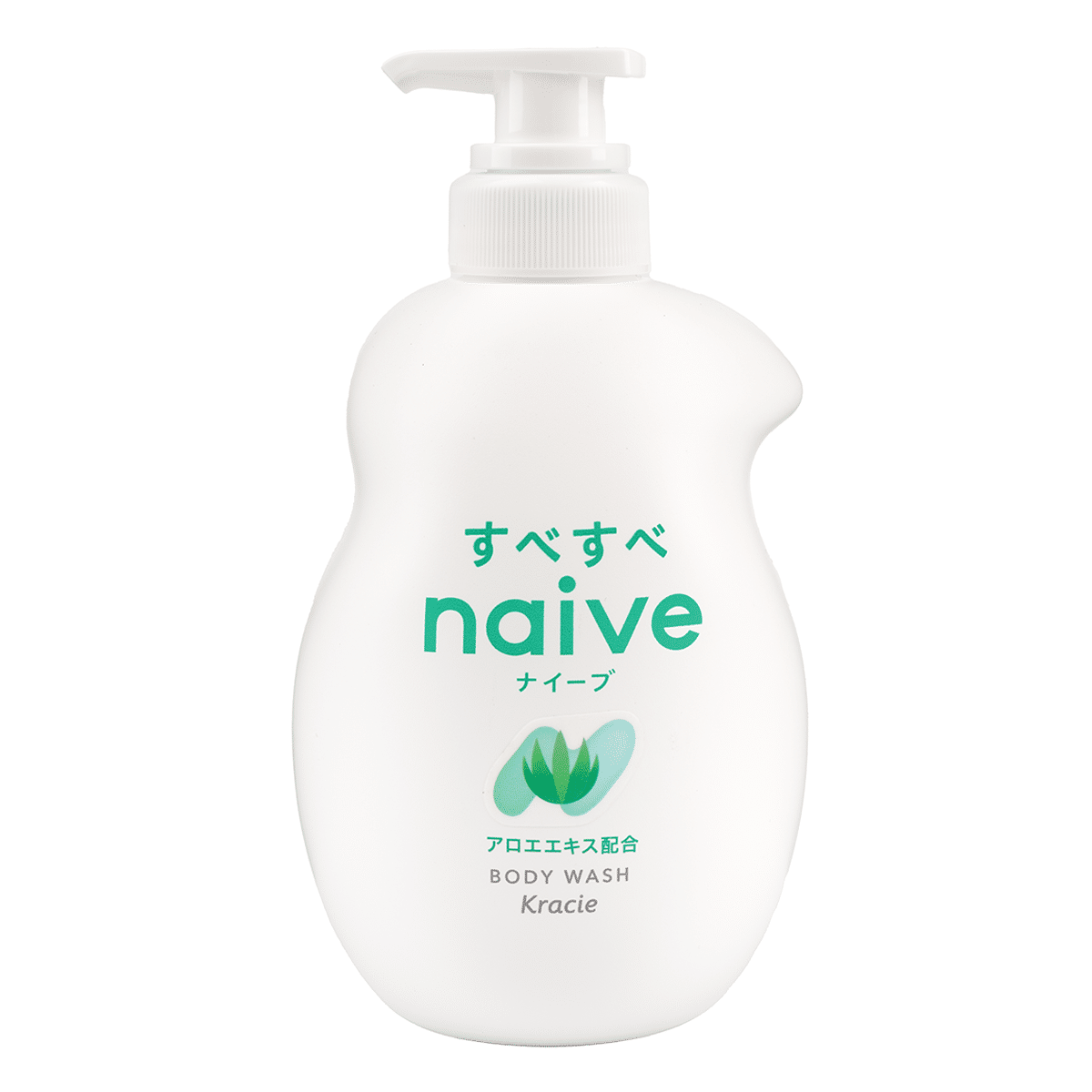 Sabonete Corporal Aloe Kracie Naive 530 ml