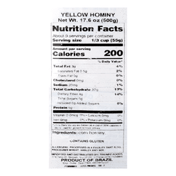 Yoki Yellow Hominy Corn 500 g