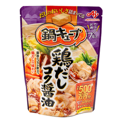 Ajinomoto Hotpot Soup Base Cube Chicken and Soy Sauce 7pcs 73 g