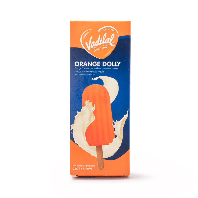 Get Vadilal Orange Dolly Ice Cream 2.05 fl.oz Delivered | Weee