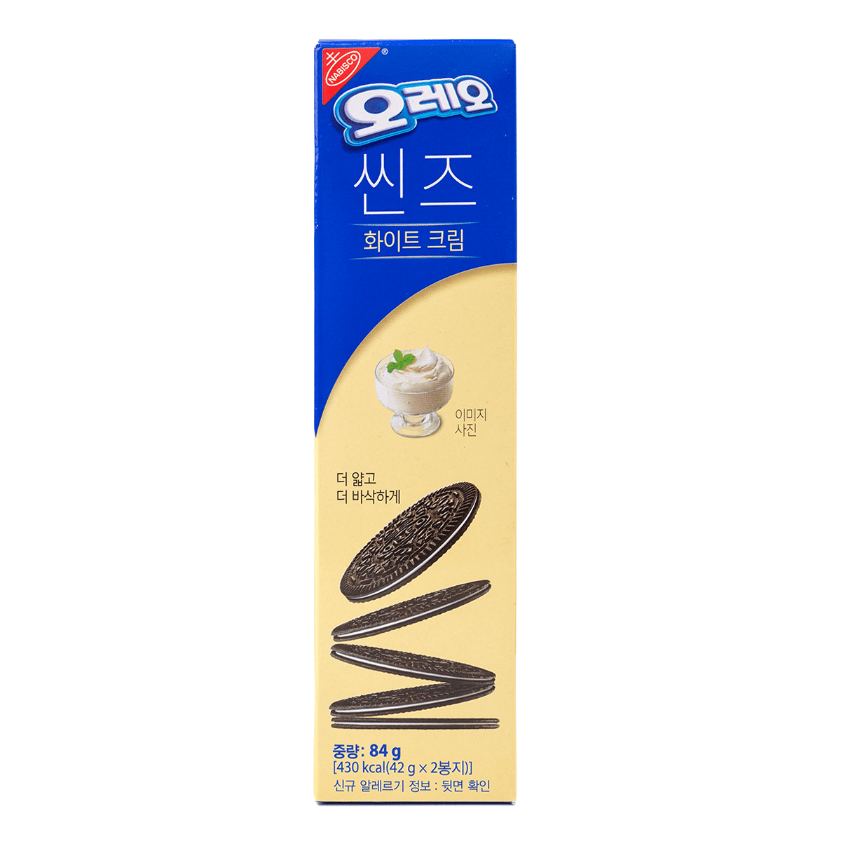 오레오 씬즈 화이트 크림 무스 2.96 온스*24 팩