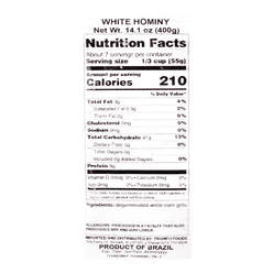 Yoki Crystal White Hominy Corn 400 g