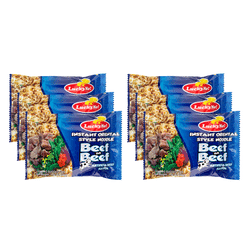 Lucky Me Instant Mami Beef na Beef 6pack 330 g