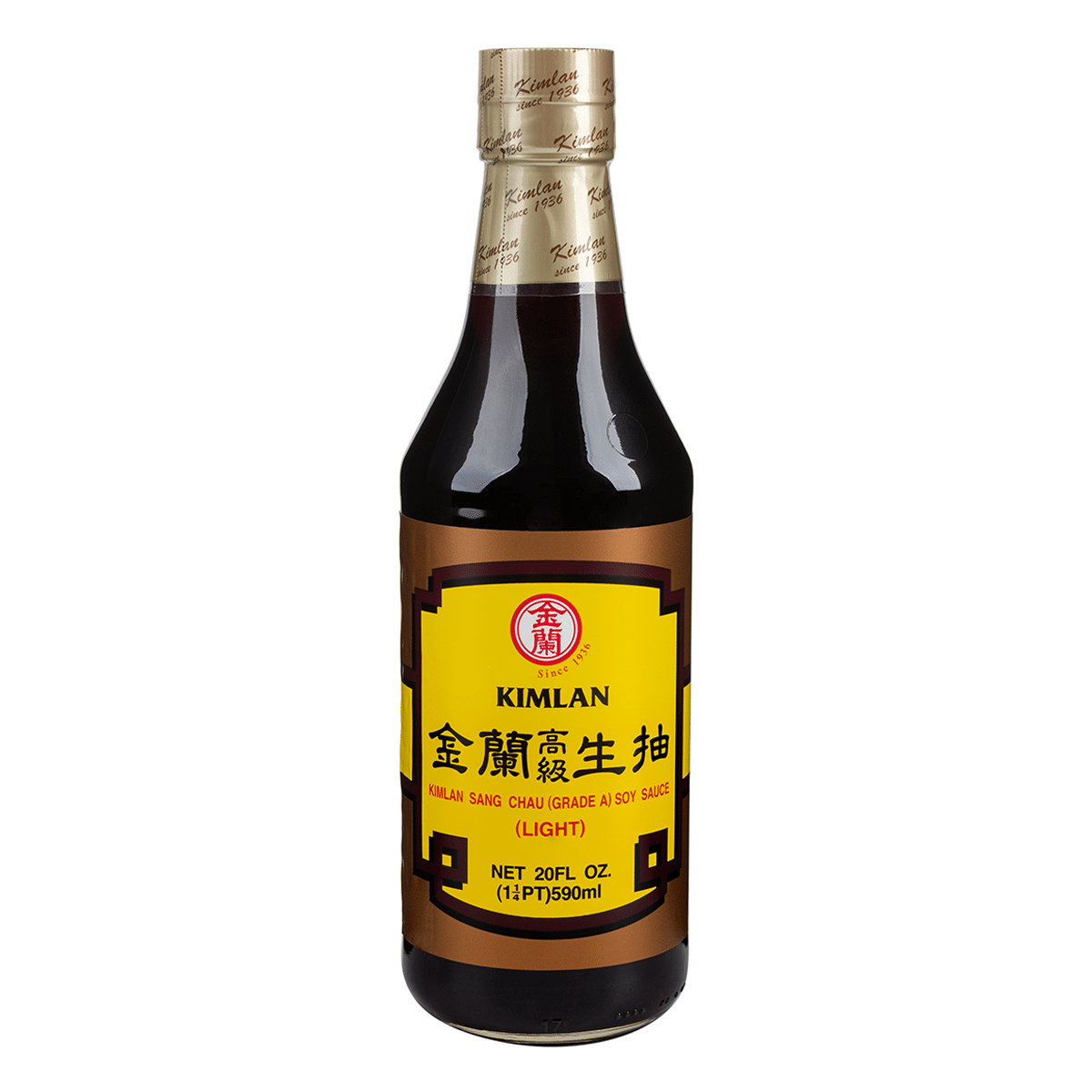 Salsa de Soya Ligera Grado A Kimlan 20 onza(s) líquida(s)