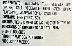 Dolores Atun with Jalapeno 5 oz