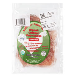 LaBelle Organic Halal Chicken Drumstick Air Chilled 1-1.15 lb