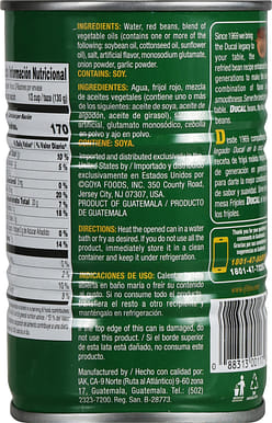 Ducal Refried Red Beans 15 oz