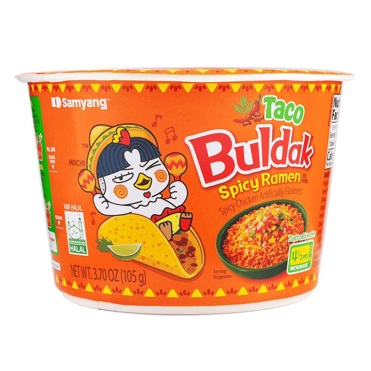 SAMYANG Buldak Taco Ramen 105 gramo(s)