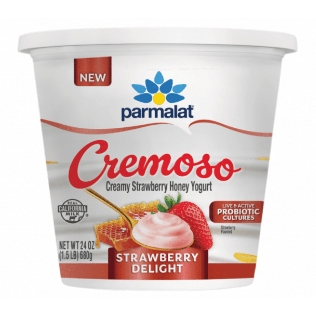 Parmalat Cremoso Creamy Strawberry Honey Yogurt 24 oz