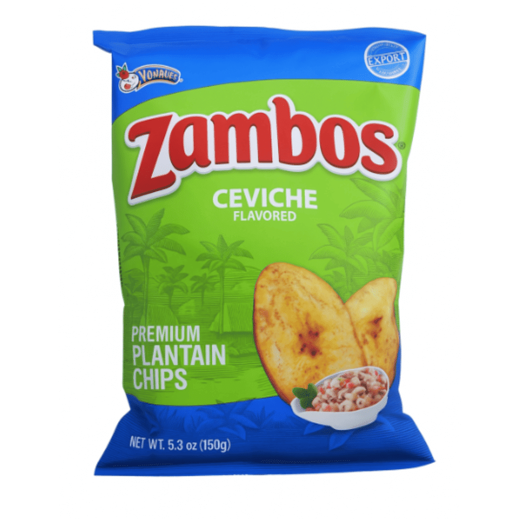 Zambos Ceviche Flavored Plantain Chips 5.3 oz