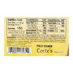 Linguica Toscana Brazilian Sausage 14 oz