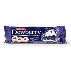 Jack 'n Jill Dewberry Sandwich Cookies Blueberry 330 g
