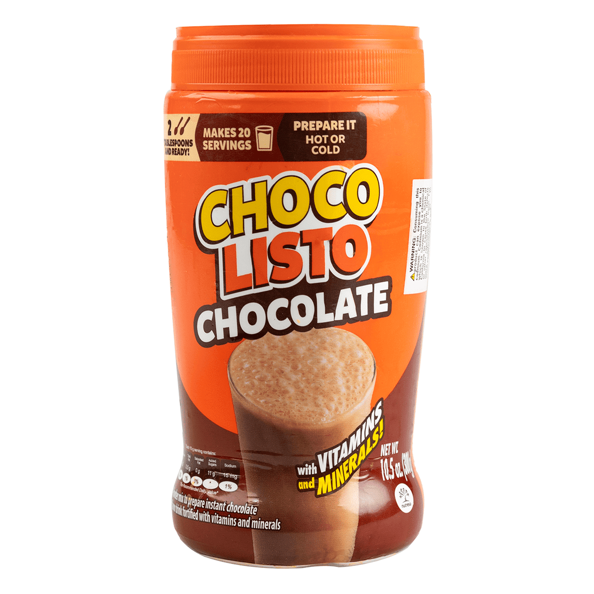 Chocolisto Jar 10.5 oz