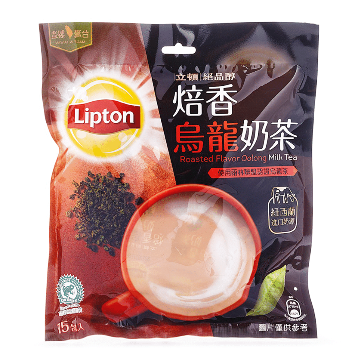 Lipton Roasted Flavor Oolong Milk Tea 0.67 oz*15 pack