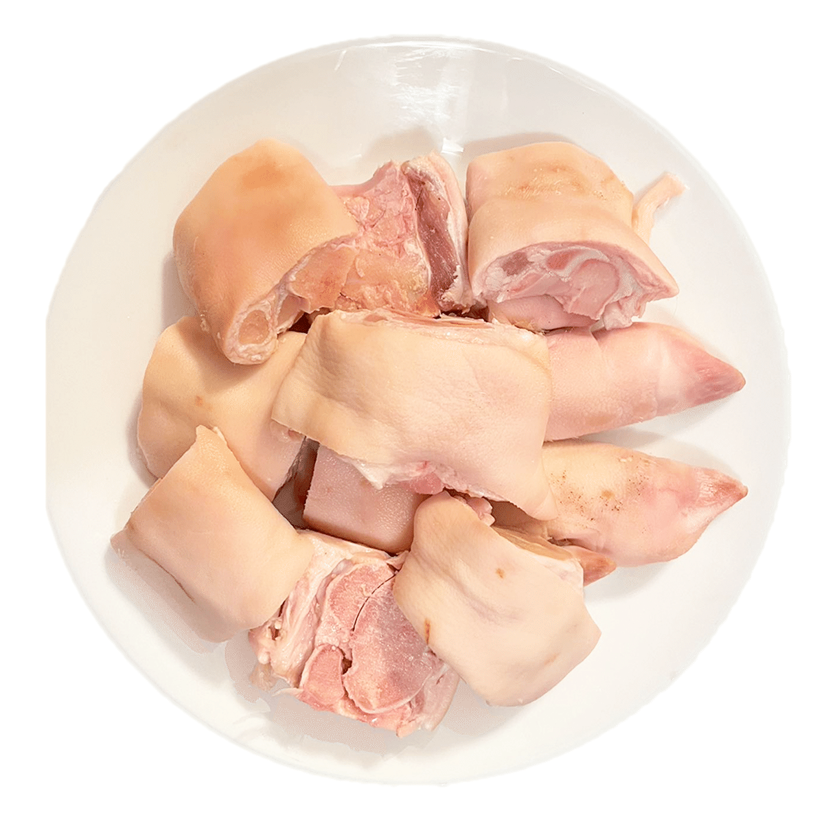 Pés de Porco Berkshire em Cubos, Congelados 2 lb