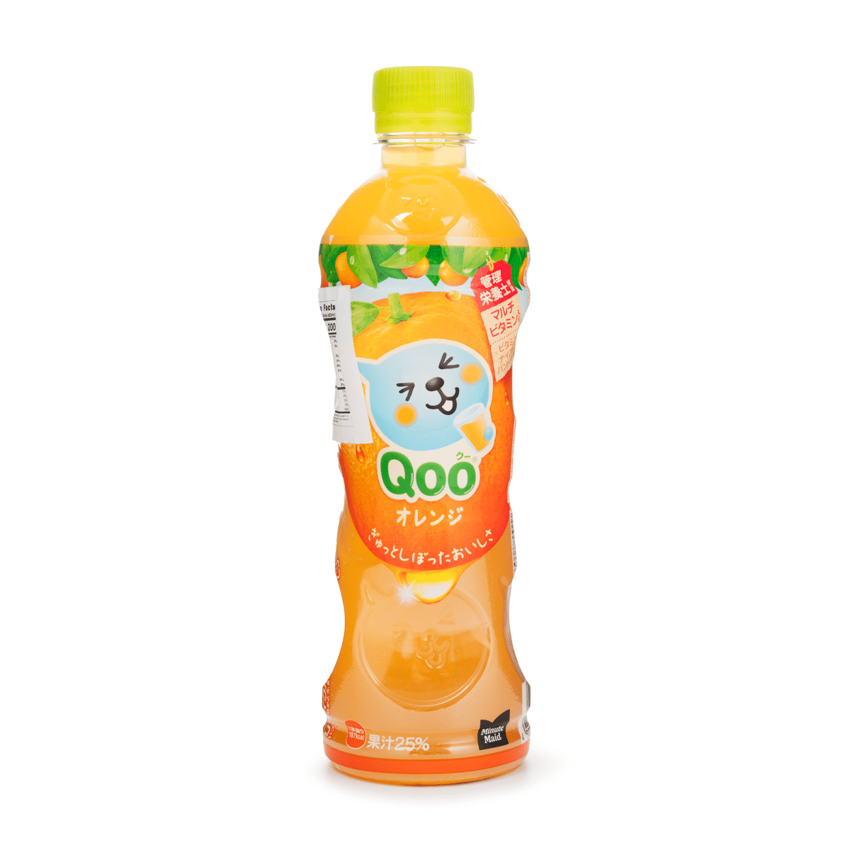 Coca Cola Qoo 오렌지 주스 425 밀리리터