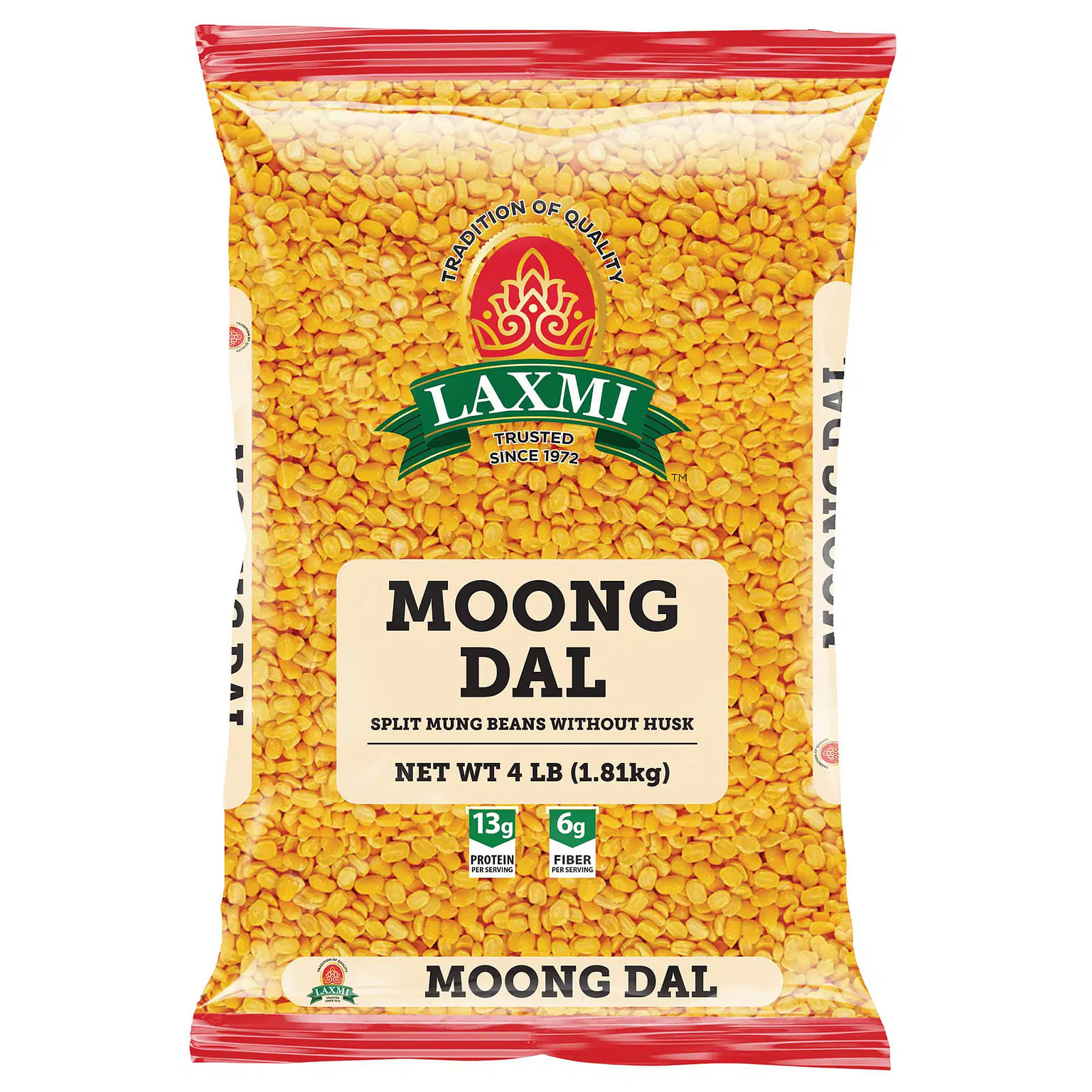 Laxmi 뭉 달(깐 녹두콩) 4 파운드