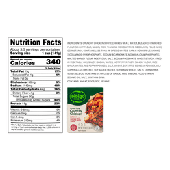 CJ Bibigo Korean Crunchy Chicken With Sweet & Spicy Sauce, Frozen 510 g