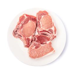 Bone-In Pork Chops , Frozen 2-2.25 lb