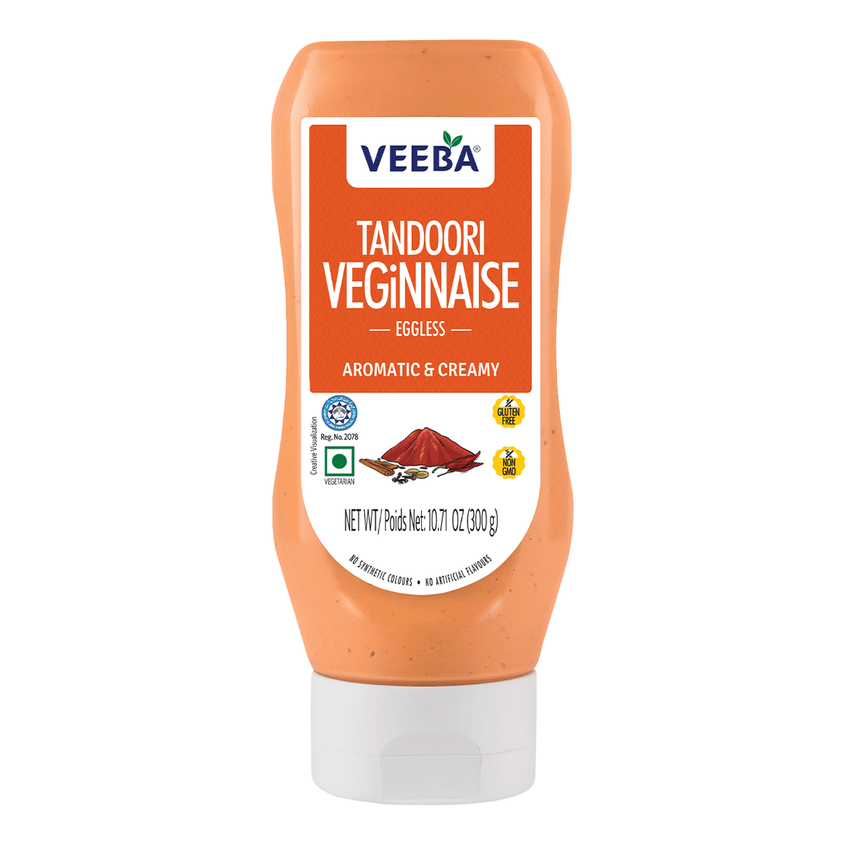 Salsa Vegannaise Tandoori Veeba 300 gramo(s)