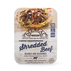 Del Real Cooked Shredded Beef 15 oz
