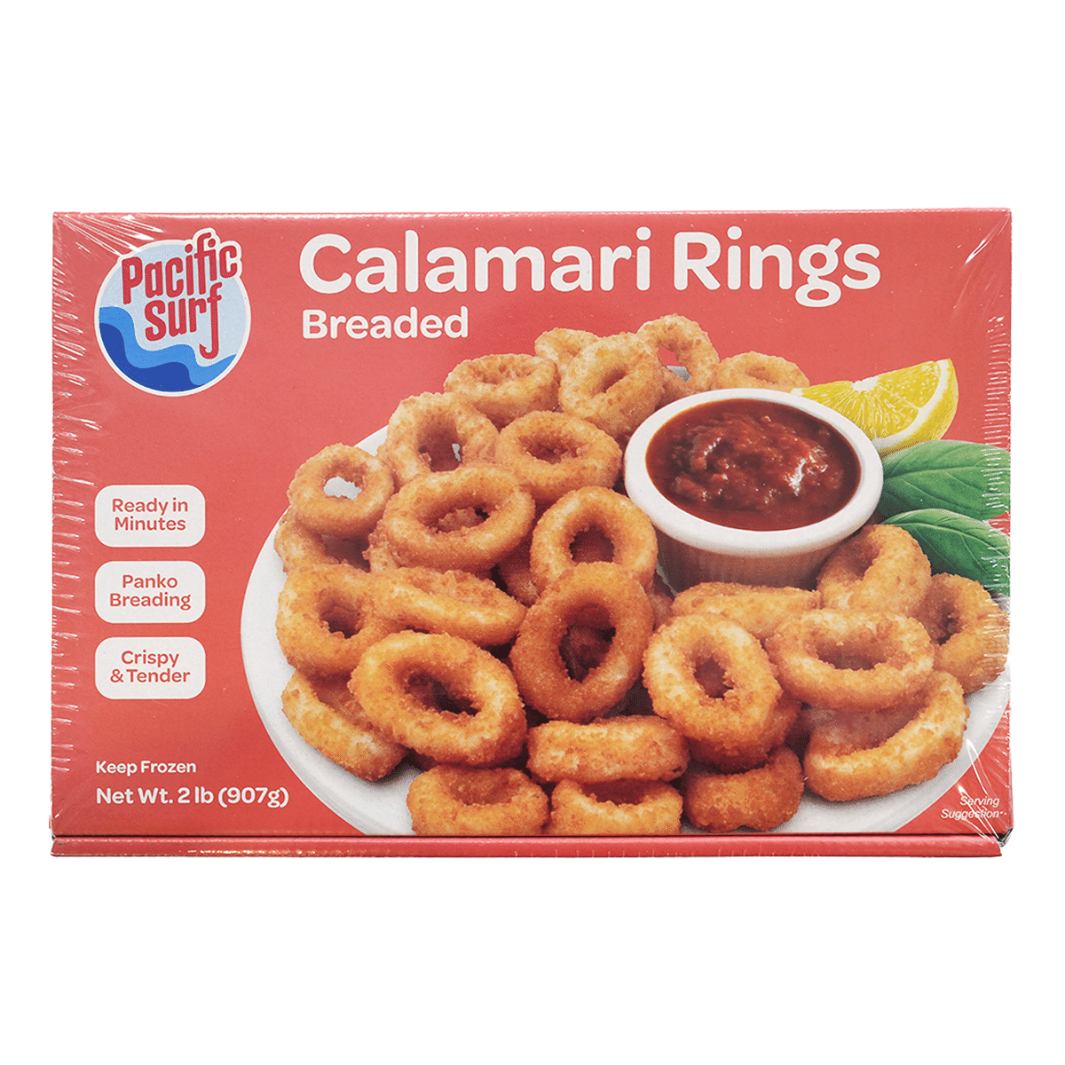 Breaded Calamari Rings, Frozen 2 lb