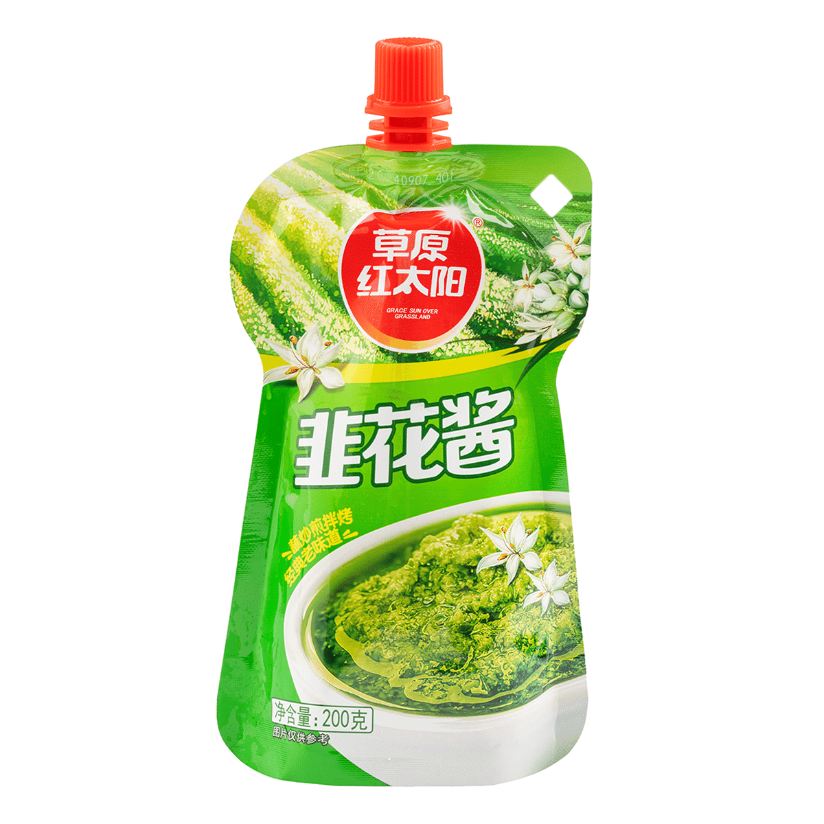 HTY Salted Leek Flower Sauce 200 g*40 pack