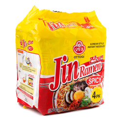 Otoki Jin Ramen, Spicy 120g*4 480 g