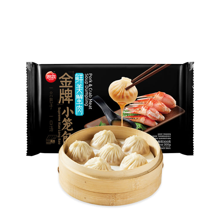 思念金牌小笼包鲜美蟹肉小笼包300 克- Weee!
