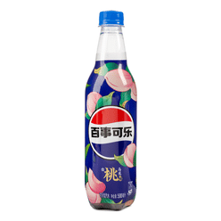 Pepsi White Peach Oolong Bottled 500 ml