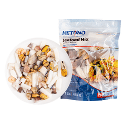 Netuno Seafood Medley Mix, Frozen 1 lb