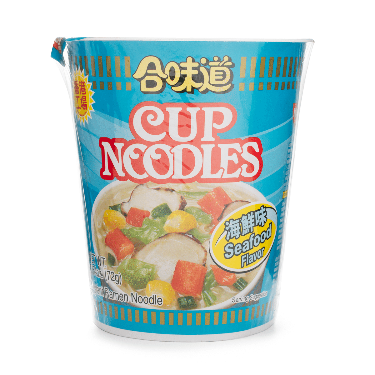 Fideos instantáneos, sabor mariscos 2.54 onza(s)