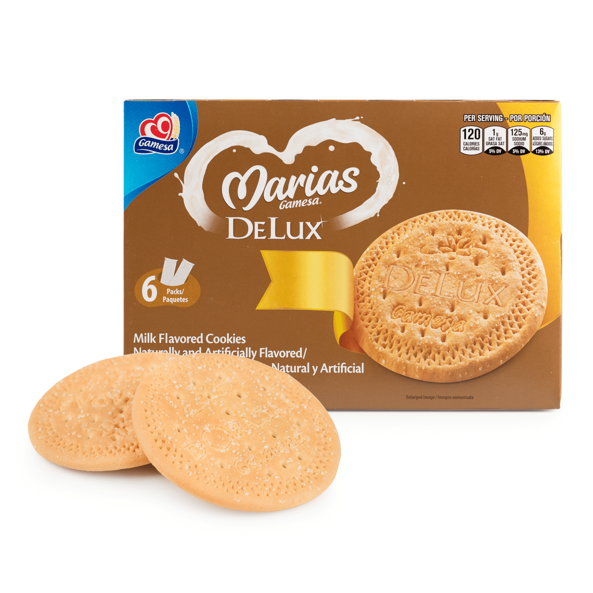 Gamesa Marias Delux Milk Flavored Cookies 15.2 oz
