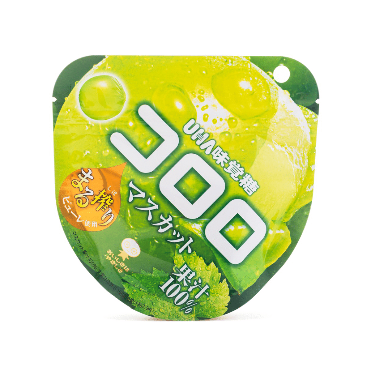 UHA CORORO 구미캔디 청포도 맛 48 그램*72 팩
