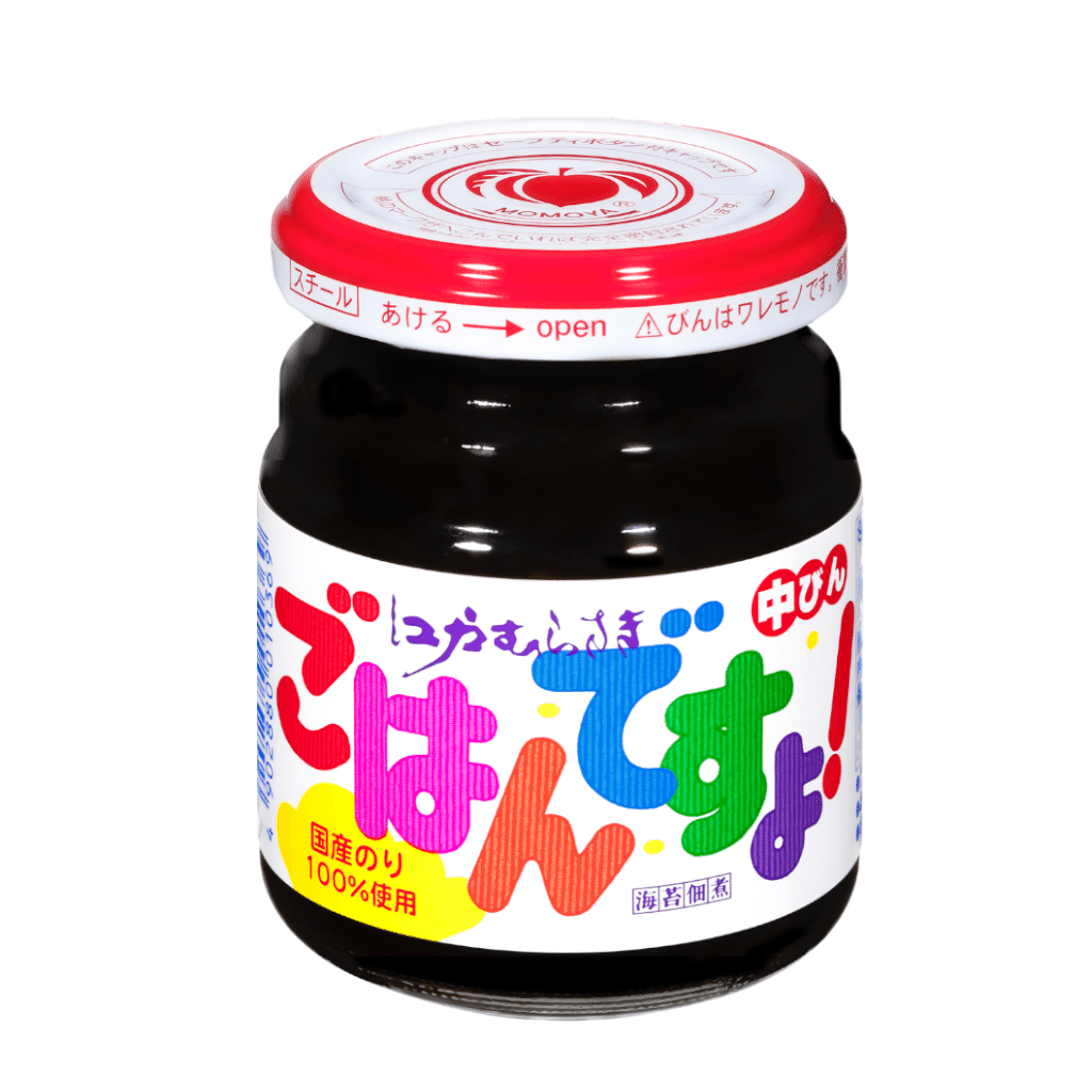 Momoya Gohan Desuyo Nori Tsukudani (Flavored Seaweed Paste for Rice) 145 gramo(s)