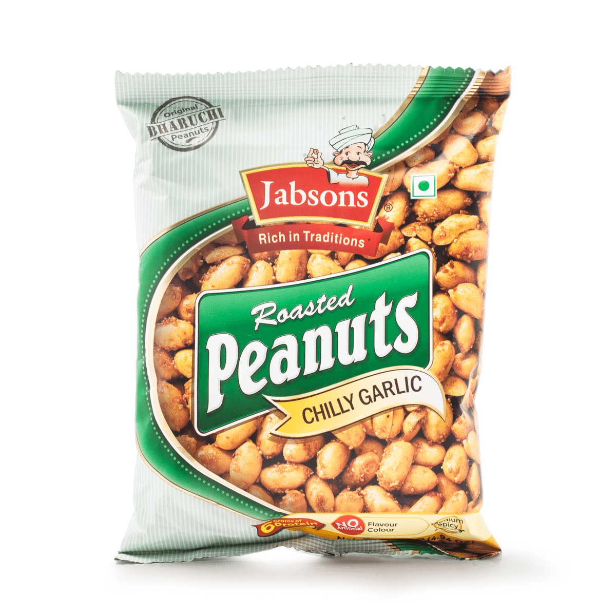 Jabsons Roasted Peanuts - Chilly Garlic 140 g